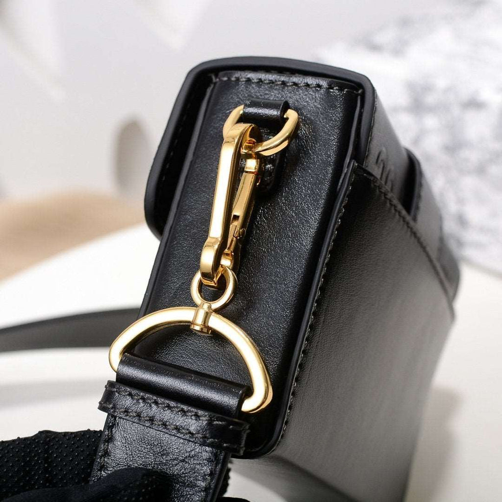 Dior 30 Montaigne Flap Shoulder Crossbody Bag with CD Clasp and Adjustable Leather Strap (24 x 17 x 8) cm
