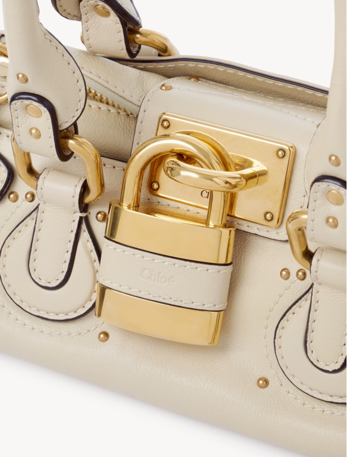 Chloe Small Paddington Bag In Grained Leather