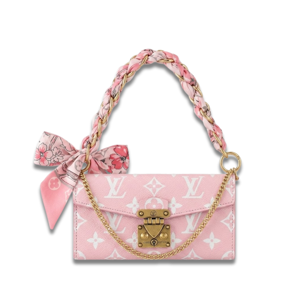 LV Phone Chain Wallet