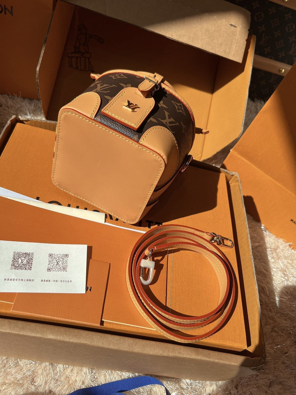 LV Mini Drawstring Bucket  Bags(11.5*12*11.5)cm