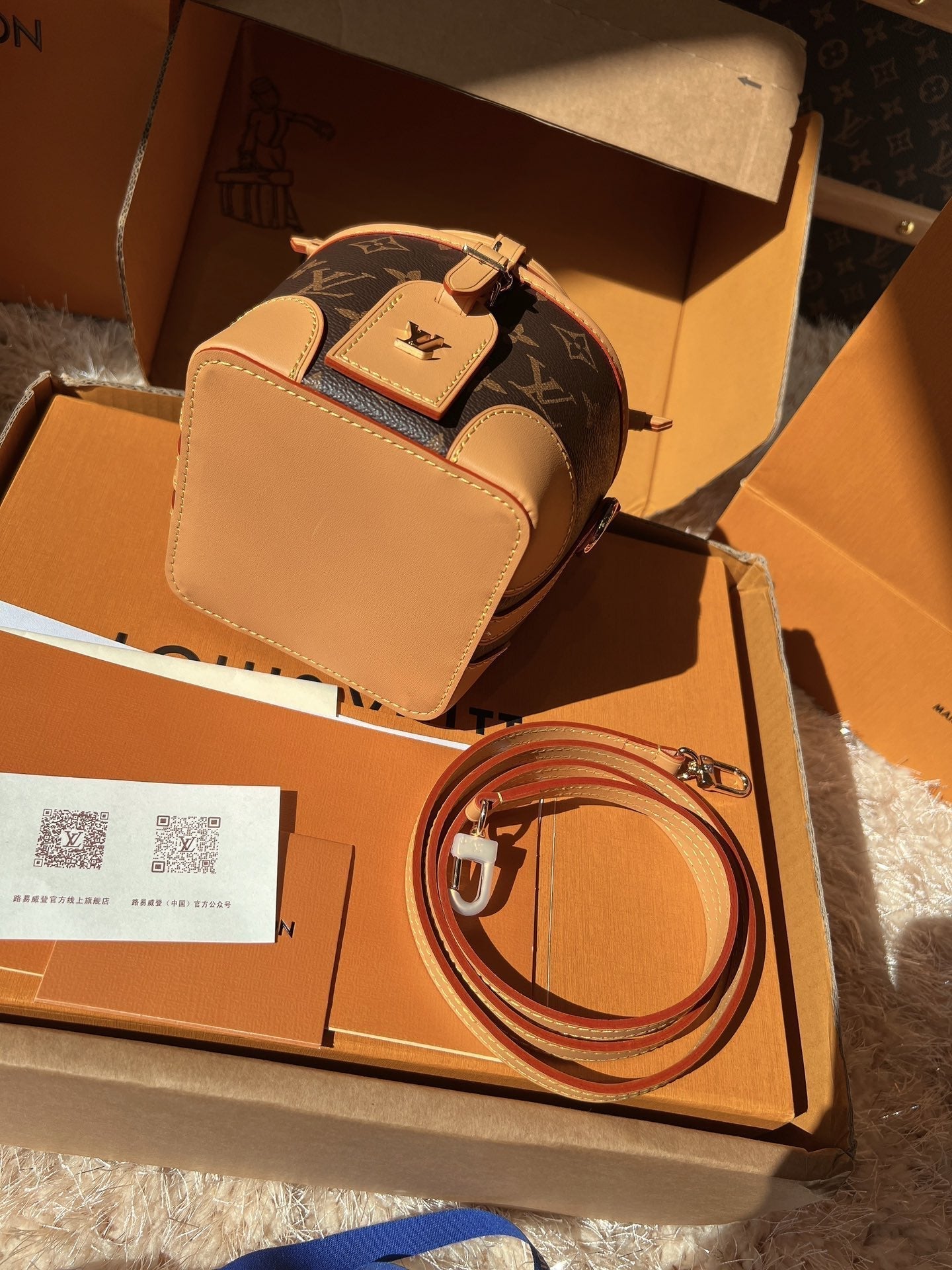 LV Mini Drawstring Bucket  Bags(11.5*12*11.5)cm