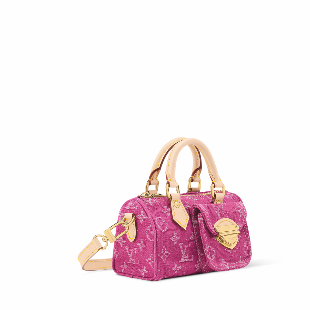 LV Nano Speedy Denim