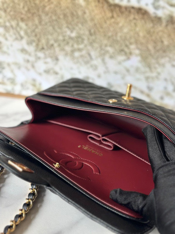 Chanel Classic Flap Bag Medium Gold Hardware
