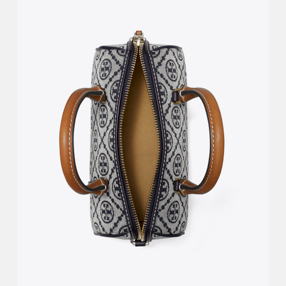Tory Burch Monogram Mini Barrel Bag