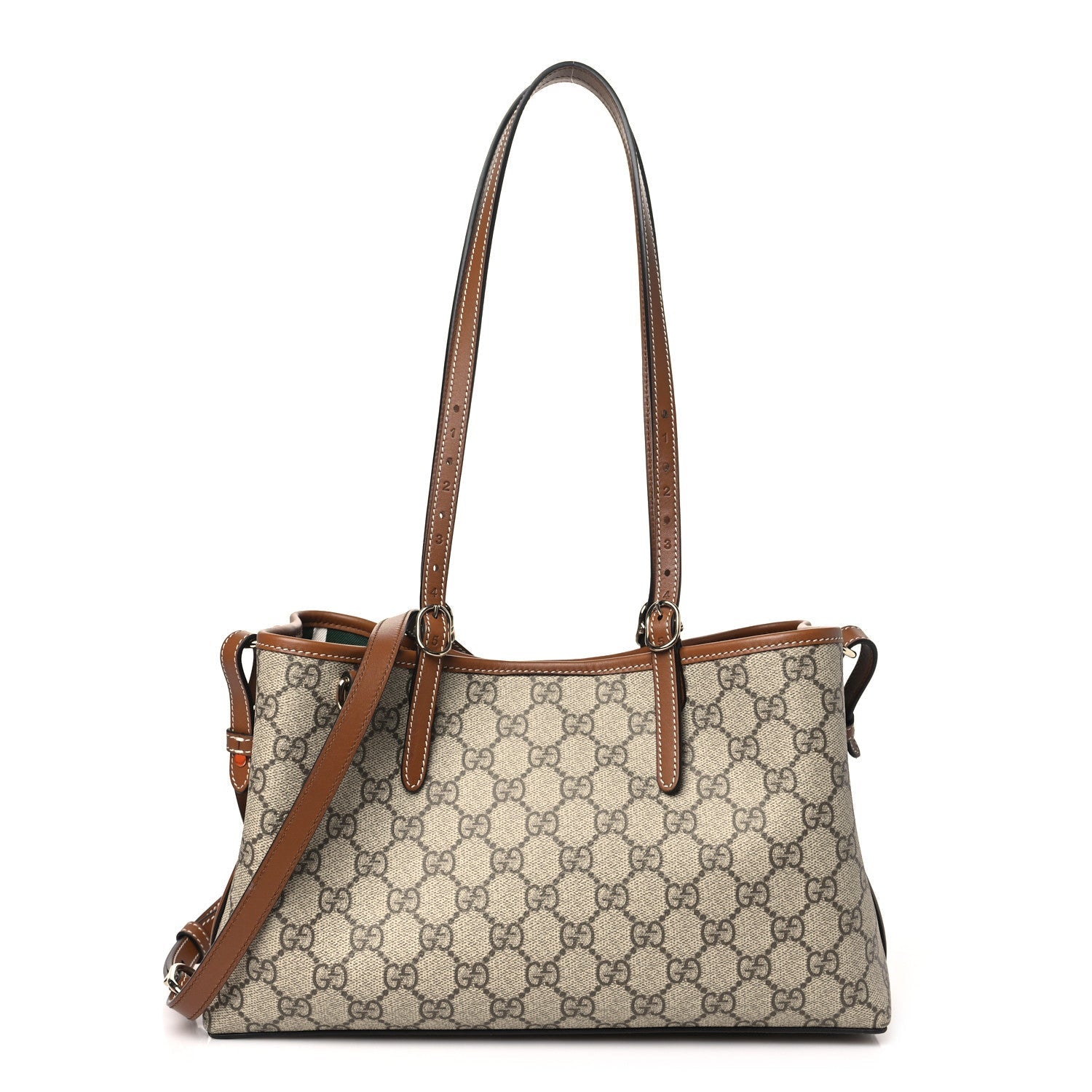 GG Emblem Shopper Medium Tote Bag