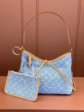 LV Carryall Denim Bag