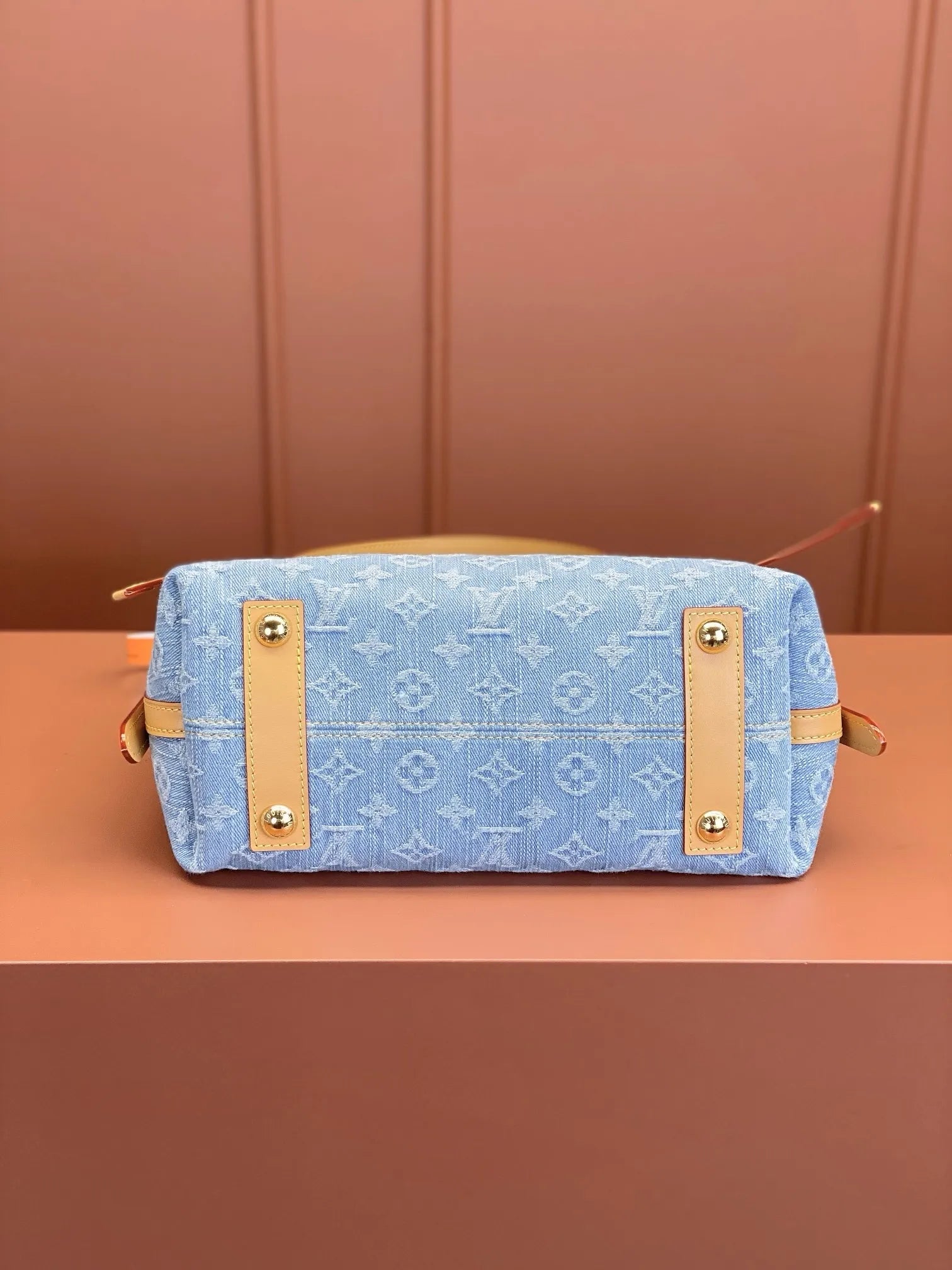 LV Carryall Denim Bag