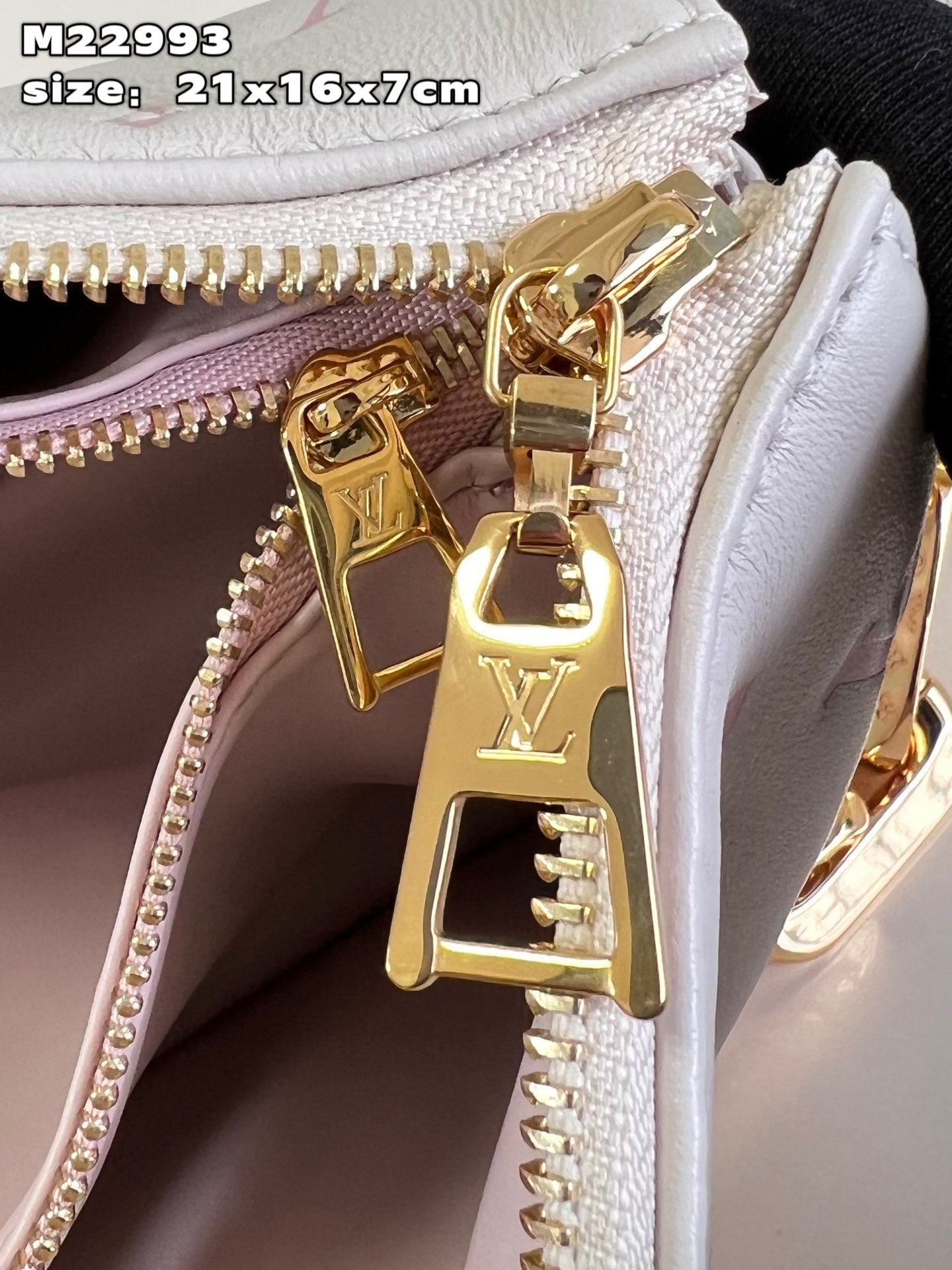 LV Coussin BB Monogram Canvas Shoulder Crossbody Bag with Chain Strap and Milkway Pastel Colors (20 x 16 x 7) cm