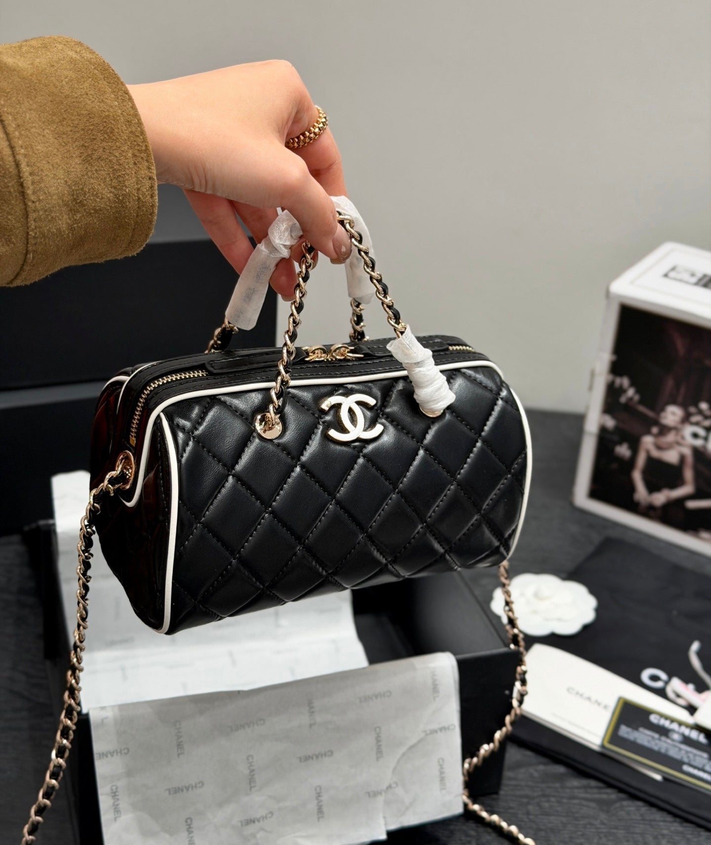Serenityll™ 2001113Chanel Bag 11.5*18.5*11c'm
