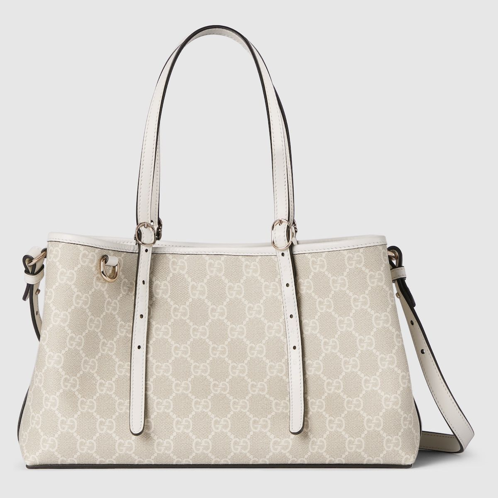 GUCCI GG Emblem Medium Tote Bag