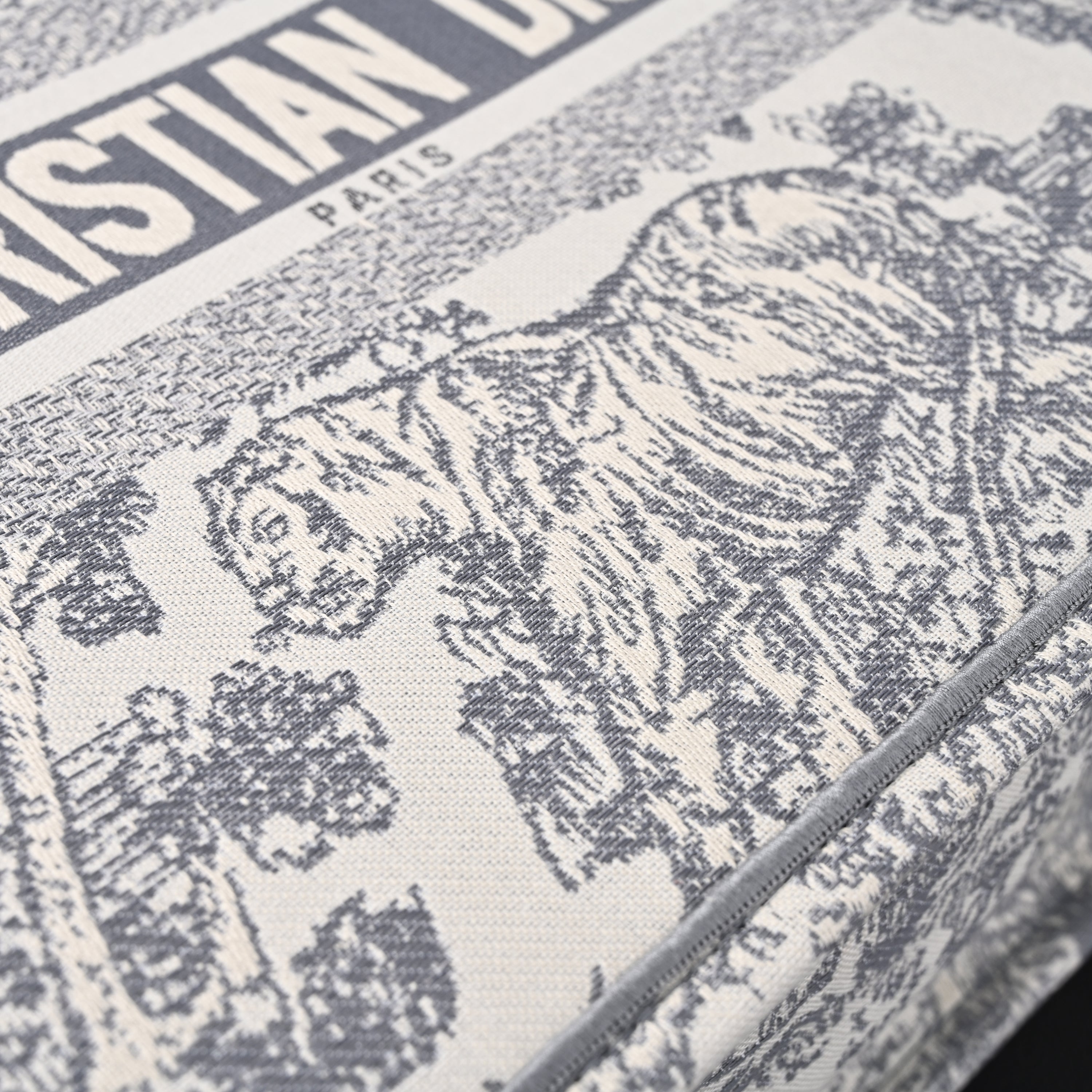 Christian Dior Large Book Tote – Toile de Jouy Embroidery