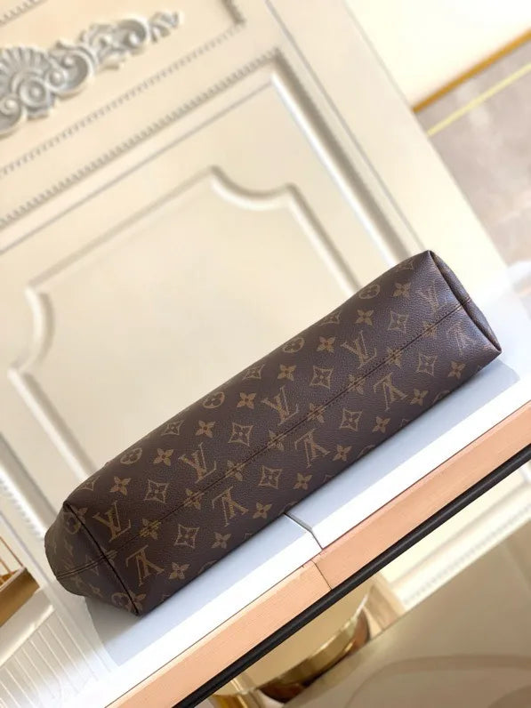 LV Graceful MM Monogram Canvas Shoulder Bag