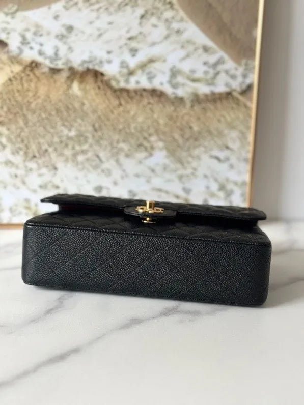 Chanel Classic Flap Bag Medium Gold Hardware
