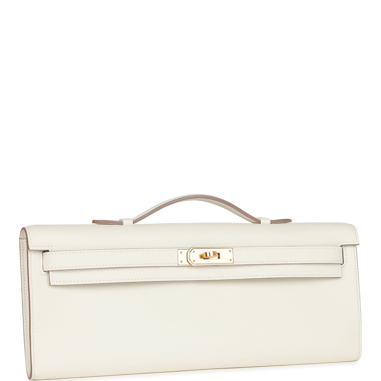 Hermès Kelly Cut Mushroom Swift Gold Hardware