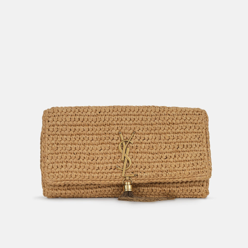 YSL Kate 99 Tassel in Raffia