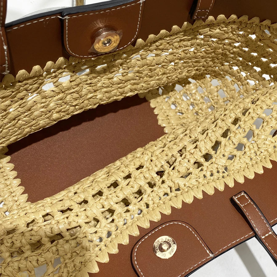 The Bree Hollow Weave Bag