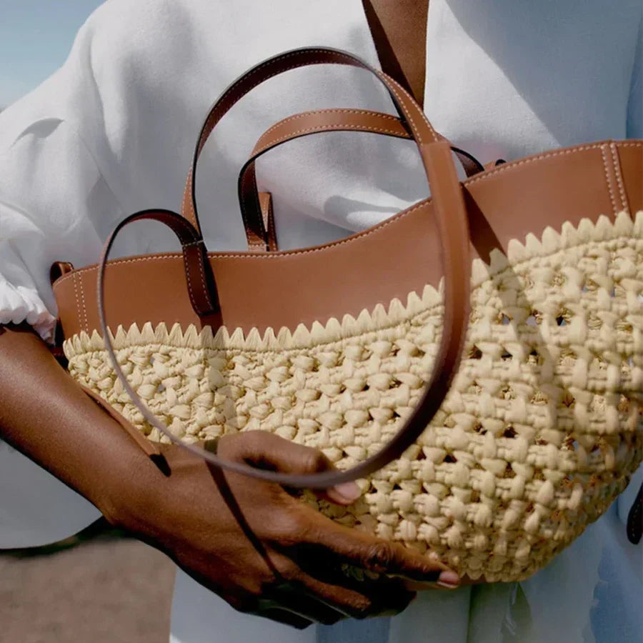 The Bree Hollow Weave Bag