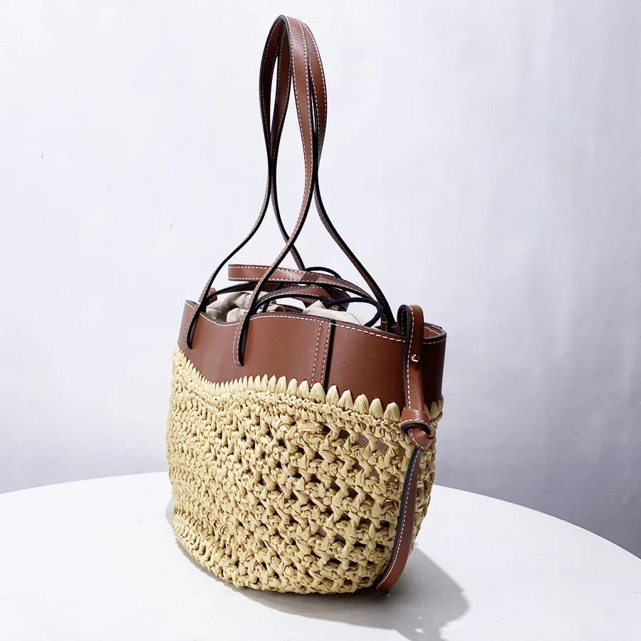 The Bree Hollow Weave Bag