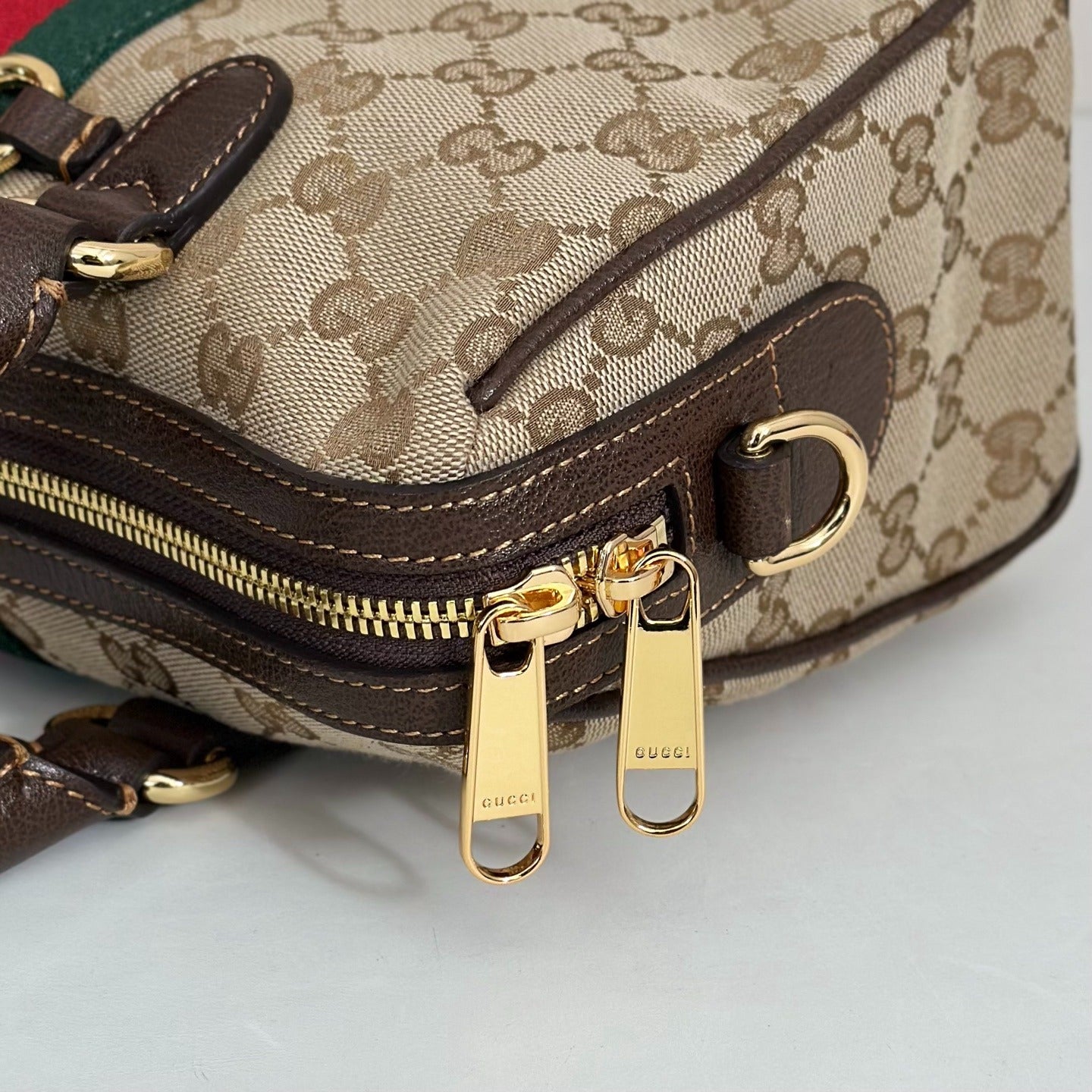 Gucci GG canvas Boston bag - Beige