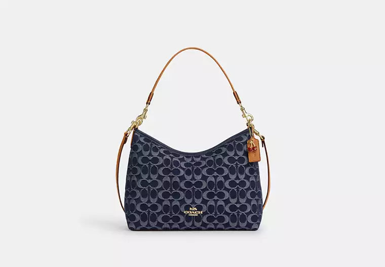 Coach Laurel Shoulder Bag In Signature Denim