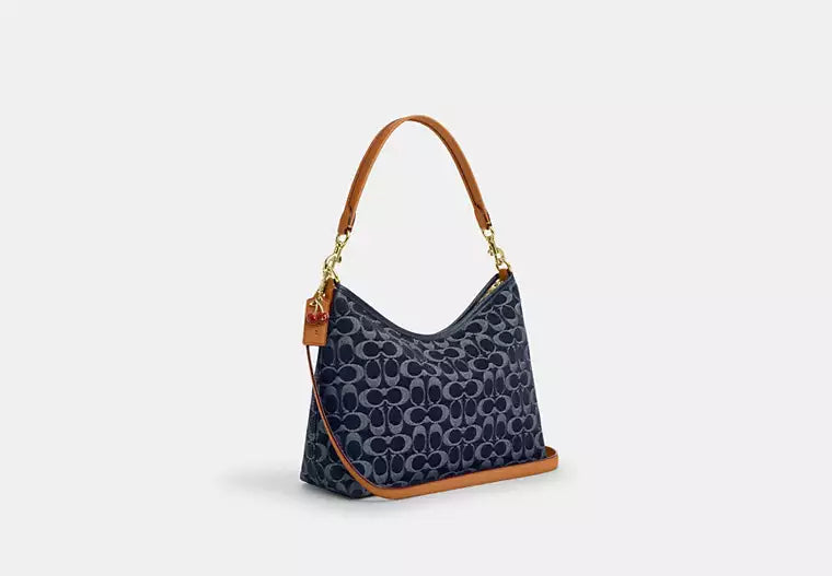 Coach Laurel Shoulder Bag In Signature Denim