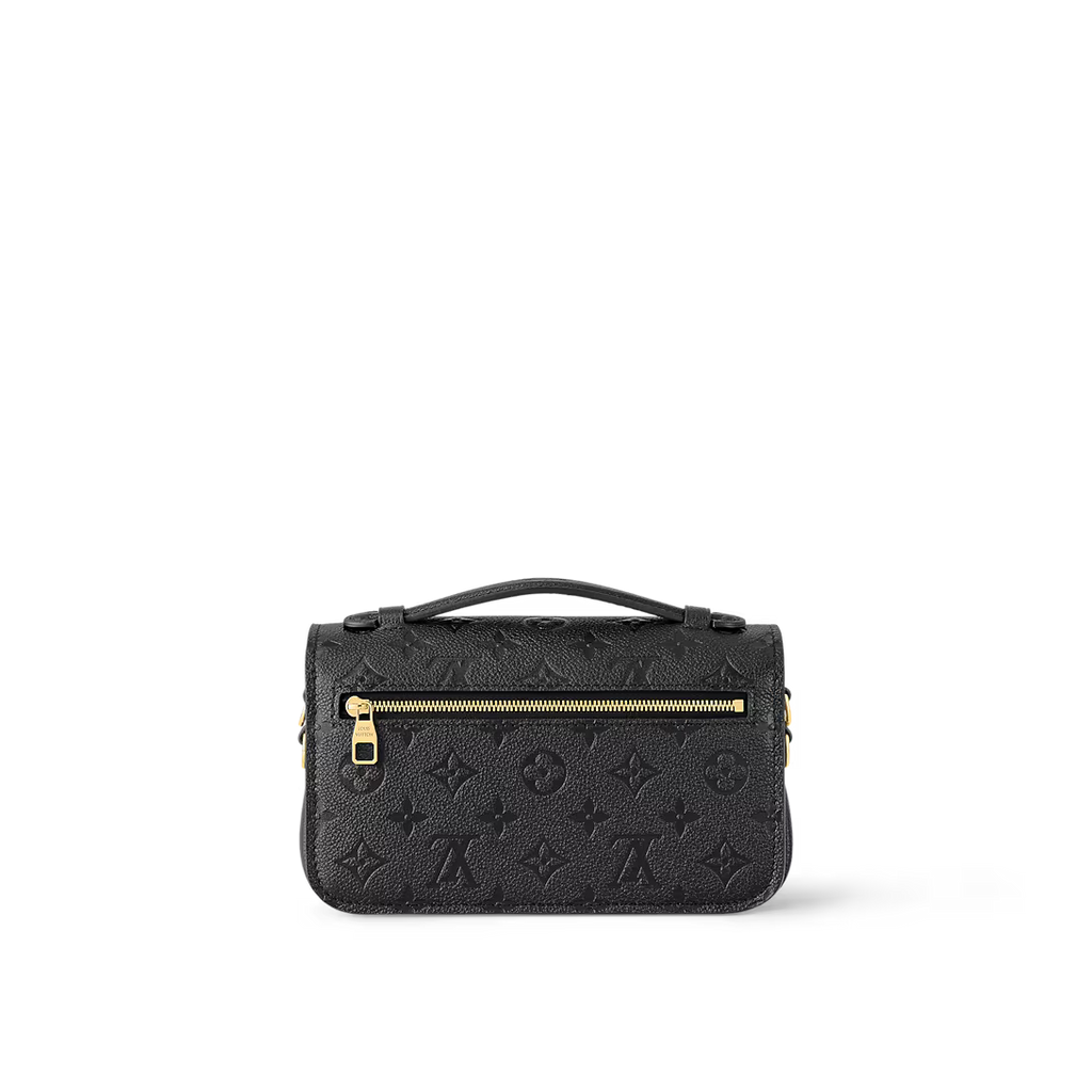 LV Pochette Métis East West Monogram Canvas Handle Crossbody Bag with Chain Strap and Leather Trim (21.5 x 13.5 x 6) cm