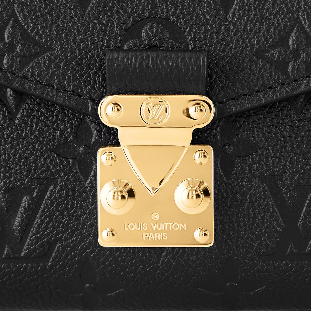 LV Pochette Métis East West Monogram Canvas Handle Crossbody Bag with Chain Strap and Leather Trim (21.5 x 13.5 x 6) cm