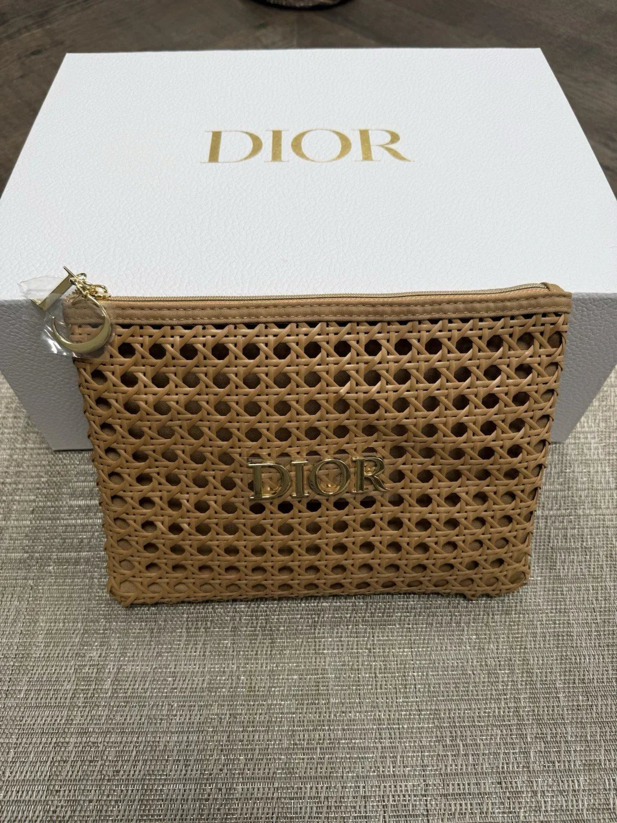 Dior Raffia Solar Pouch Limited Edition